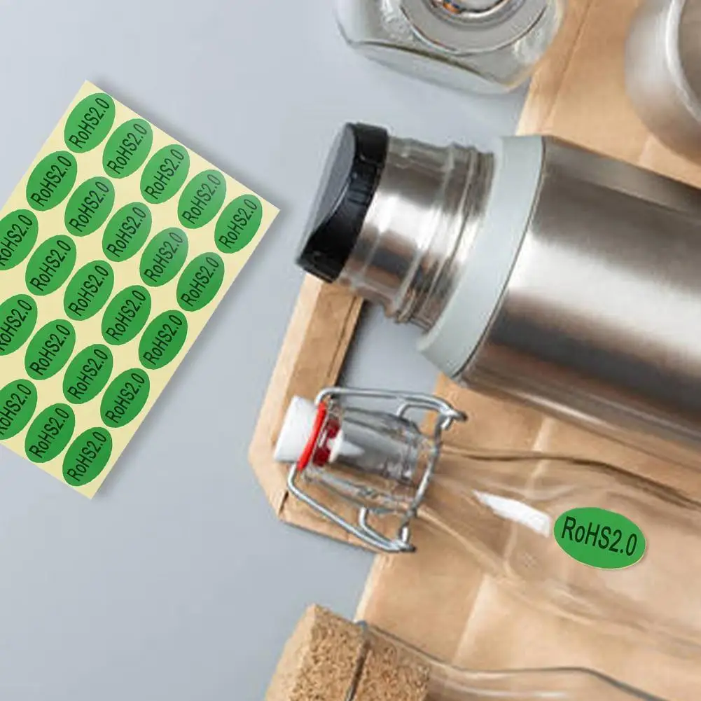 

30 шт./лист, экологически чистые этикетки, зеленая бумага