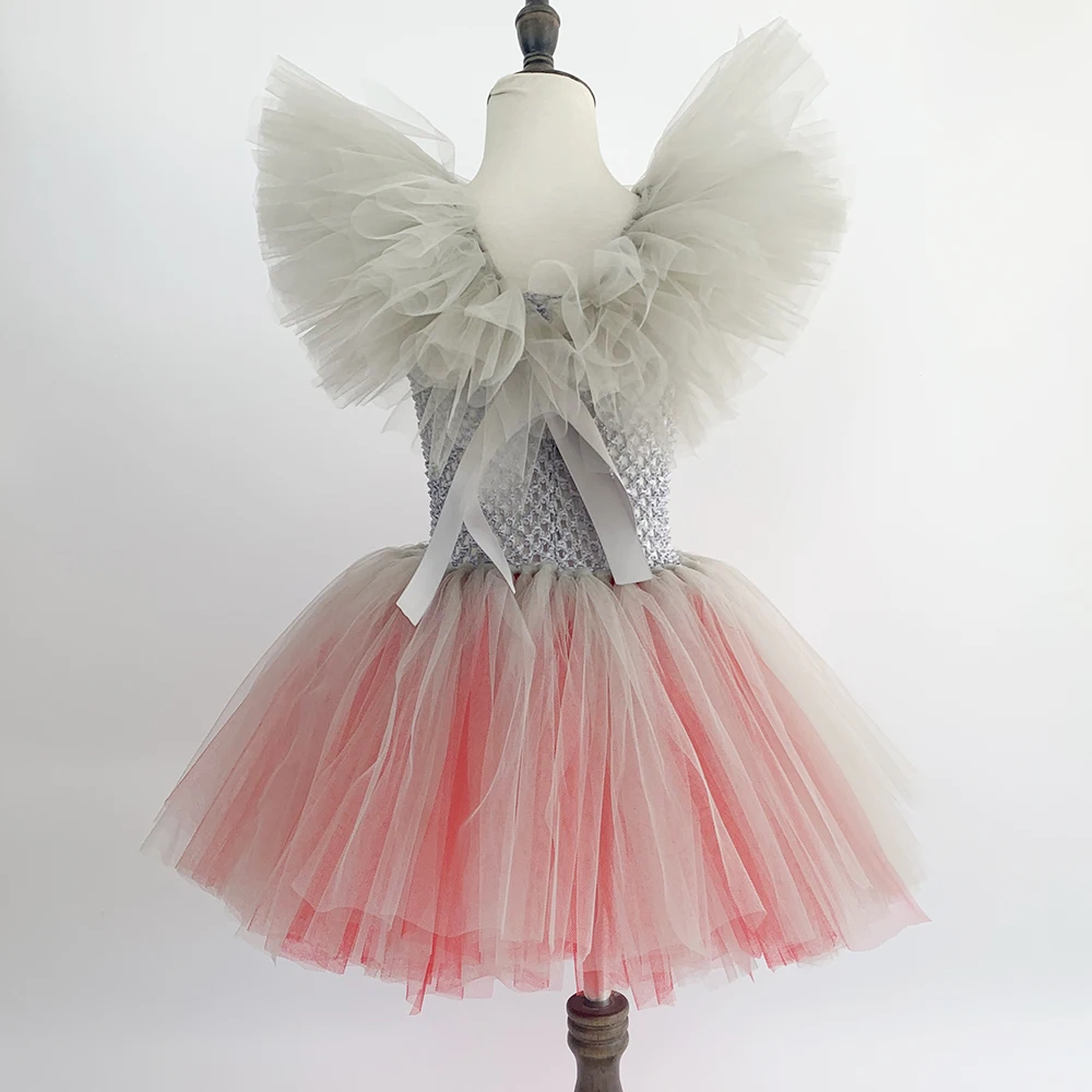 Костюм для косплея Джокера пеннивайза девочек платье клоуна на Хэллоуин