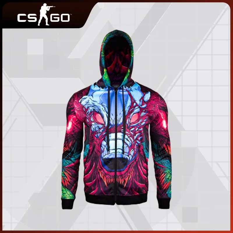 

CSGO Hyper Beast Zip Hoodie Sweatshirt