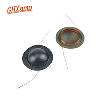 ghxamp 28mm tweeter voice coil 4ohm treble silk film coil left right outlet wire 28core repair audio speaker parts diy 2pcs
