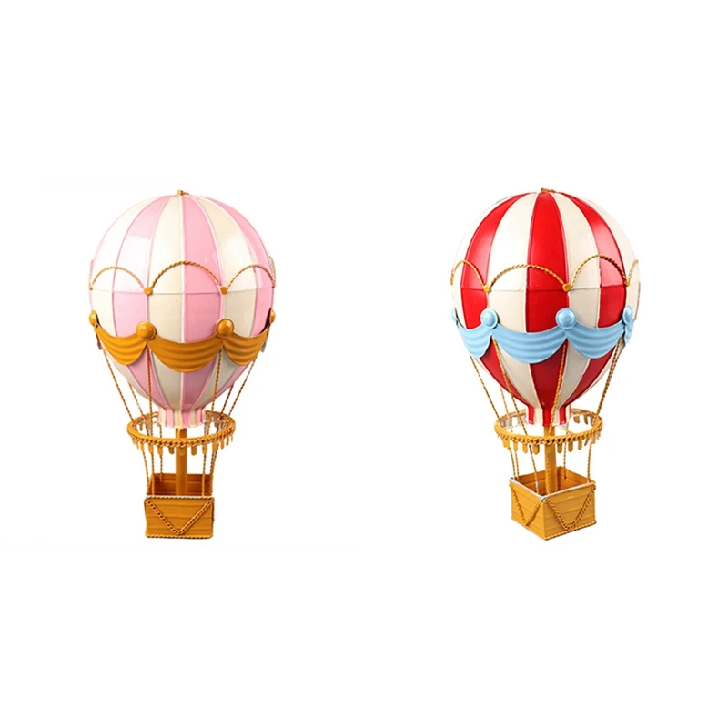 

Современный Железный воздушный шар, аксессуары для украшения стен, Радужный фонарь, 2 шт., подвесное украшение для дома, гостиной, розовый и к...