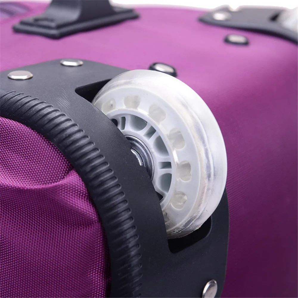 Путешествия Для мужчин Чемодан сумка wo чемодан из материала Оксфорд на колесах