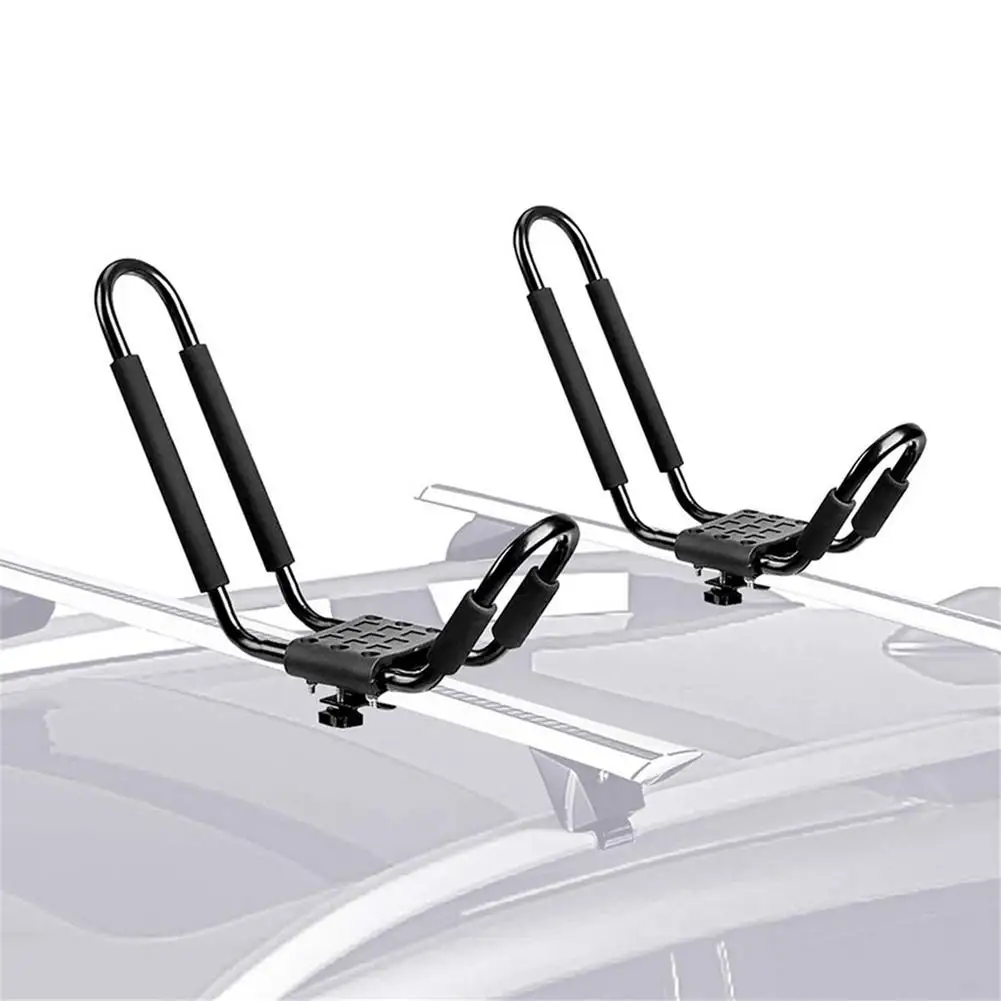 

2PCS Kayak Roof Rack Universal Rooftop Rack Carrier For Kayak Canoe Paddle Boat Surf Ski Universal Roof Rack