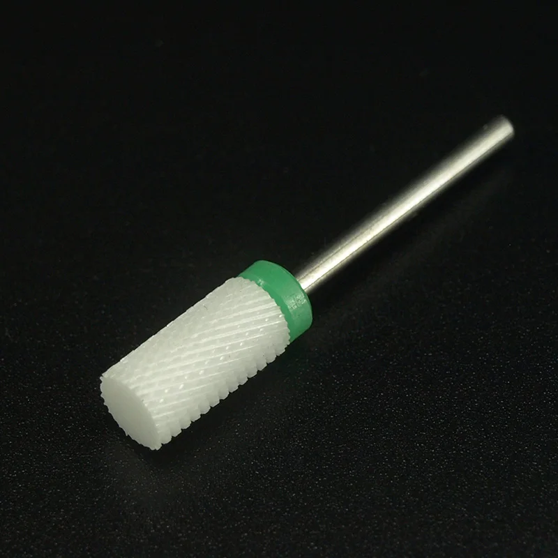 EasyNail 10pcs Smooth head Ceramic Nail Drill Bit Electric Manicure Machine Accessories Nail Art Tools easywholesale