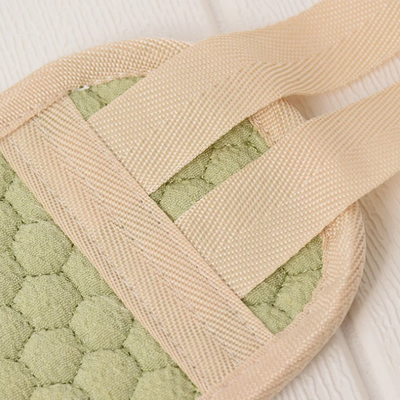 Новый натуральный мягкий отшелушивающий мочалка с задним ремешком из Полотенца