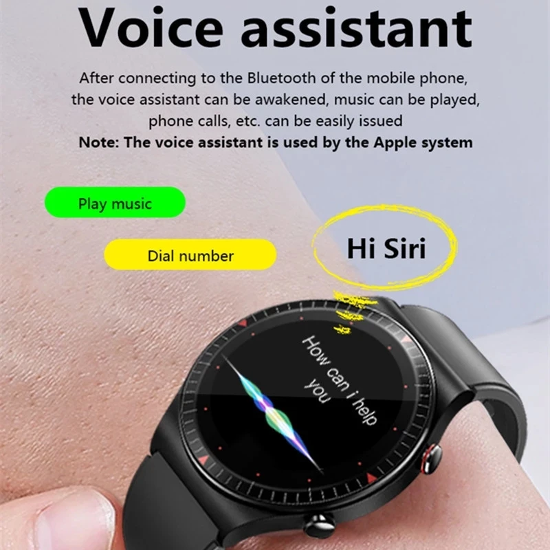 gejian bluetooth call smart watch men smartwatch mens 4g memory card music player for android ios phone recording fitness watch free global shipping