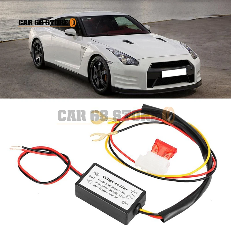 

1 Pcs Car Led Daytime Running Lights Relay Switches ABS Automatic Dimmer Harness DRL Control Cars Auto Replacement Parts