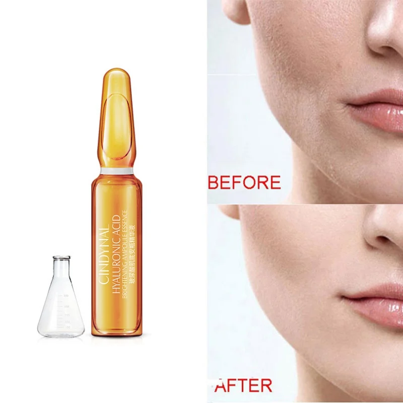 7 шт./компл. Гиалуроновая кислота золото Увлажняющая сыворотка усадка для