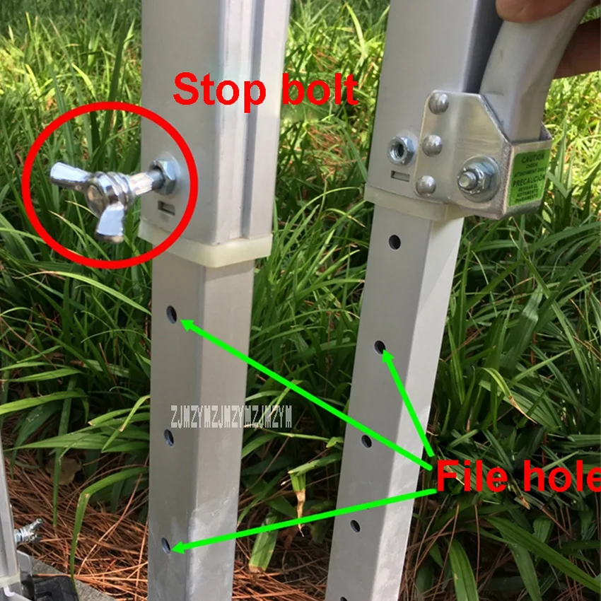 Регулируемые гипсокартонные хомуты 15-23 дюйма алюминиевая Штукатурная лестница