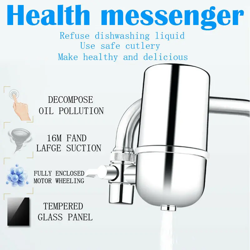 

Hot Creative Home Faucet Pre-filter Degreasing Artifact Kitchen Water Purifier Clean Health