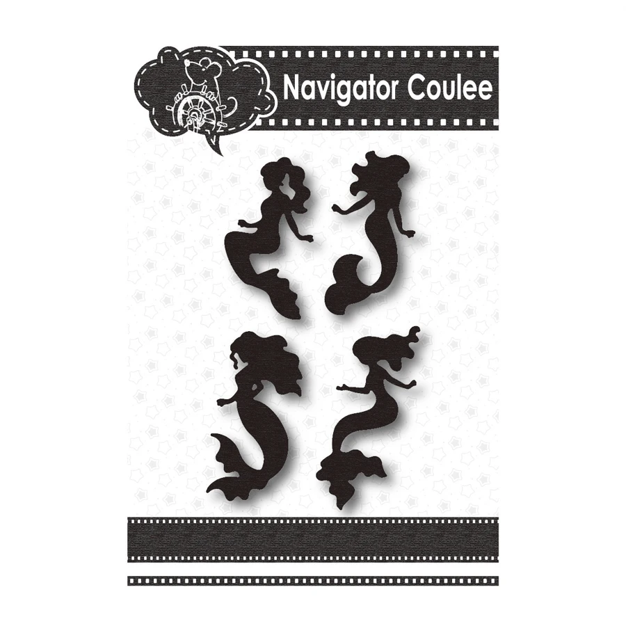 

Metal Cutting Die Mermaid Set Die to Novice Scrapbook Die Cutting Die Cutting Decoration Stamps and Die Craft Supplies New 2021