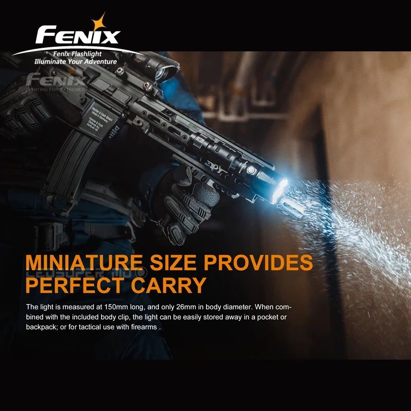 Классическое тактическое обновление Fenix TK22 UE 1600 люмен фонарь с литий ионной