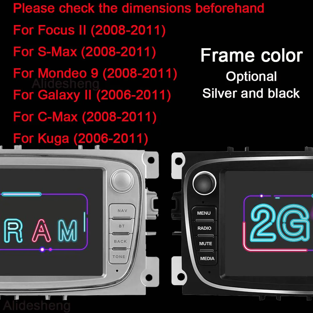 2 Гб ОЗУ Android 8 1 Автомобильный мультимедийный плеер Din автомобильное радио DVD GPS