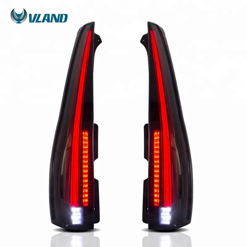 

VLAND Full LED Tail Lights For 2007-2014 Red Indicator Taillight 2016 Model Rear Lamp For Escalade