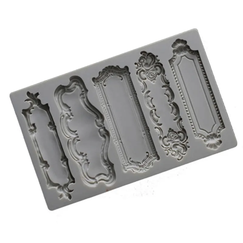 Рамка силиконовые формы помадка для украшения тортов форма шоколада помадки