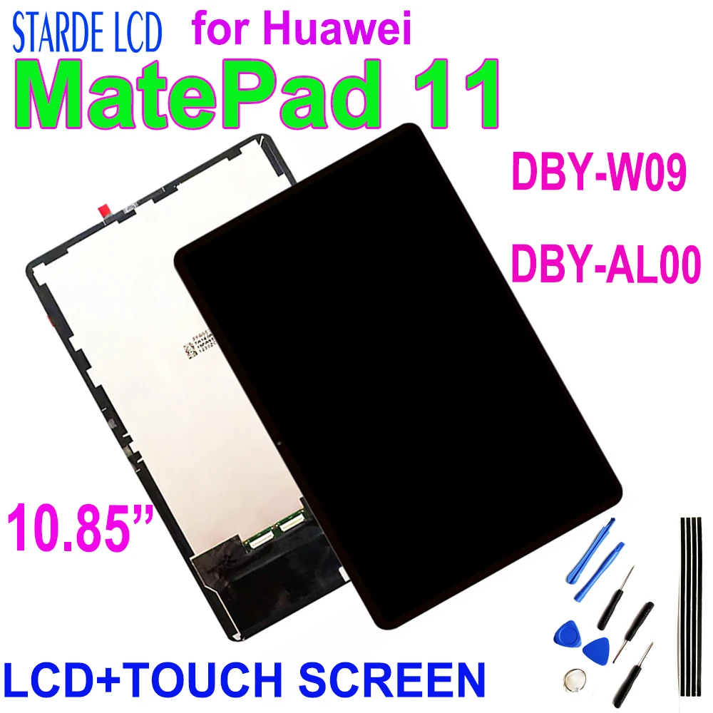 10.85 inch for Huawei MatePad 11 DBY-W09 DBY-AL00 2021 LCD Display Touch Screen Digitizer Assembly for Huawei MatePad 11 LCD