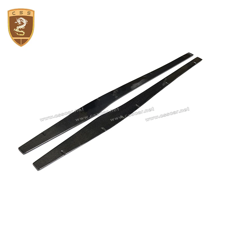 

HOT SALE Real Carbon Fiber Side Skirt For 2007 Lamborghini-Gallardo LP540 LP550 LP560 LP570 High Quality full carbon side skirts
