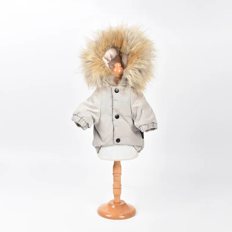 Зимнее теплое плотное пальто для больших и маленьких собак | Дом сад