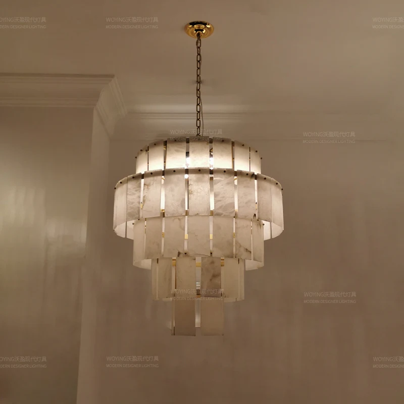 

Постмодернистские светильник роскошные люстры, Простой Мраморный атмосфера, high-end вилла ресторан модель осветительный прибор