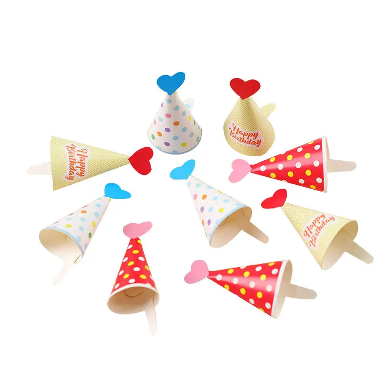9 шт. миниатюрная шляпа на день рождения топперы для торта украшение своими