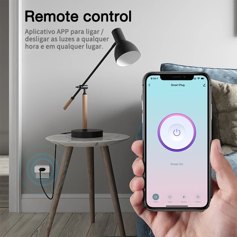 Смарт-розетка AUBESS с поддержкой Wi-Fi 10/16 А | Электроника