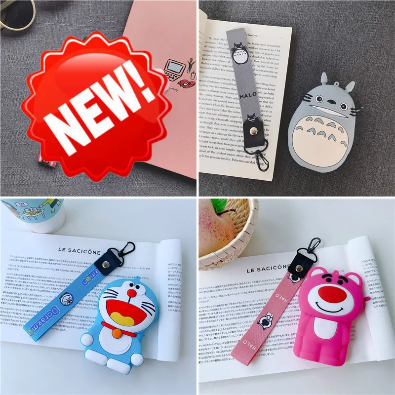 Силиконовый кошелек для девочек маленький бумажник с милой и цепочкой на молнии