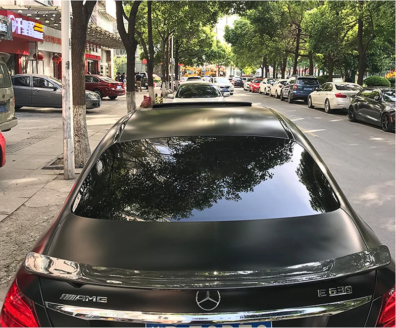 Стайлинг автомобиля R RT спойлер из углеродного волокна для заднего багажника