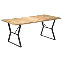 dining table 70 8x35 4x29 9 solid mango wood
