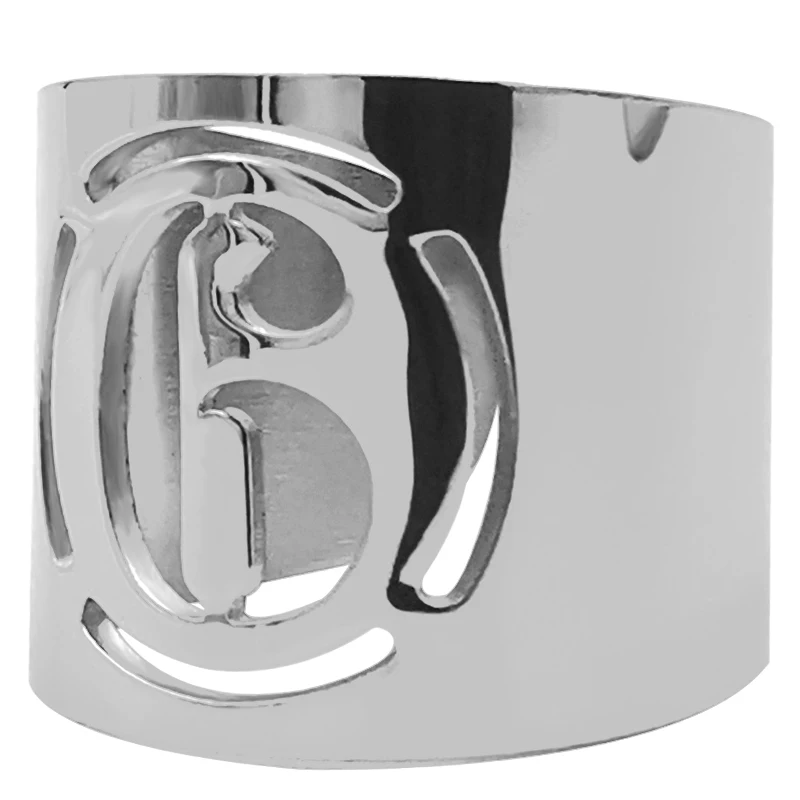 Засада в стиле хип хоп MM6 простое кольцо из титана и стали цифровой 6 кольца