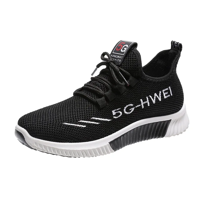 

Flying Woven 2021 New Spring Autumn Women's Shoes Summer Mesh Female Student Casual Ladies Sport Shoes Vulcanized Shoes