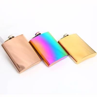 9 styles flask stainless steel whiskey flasks leather hip flask 8oz discrete shot drinking of whiskey portable flask for drink