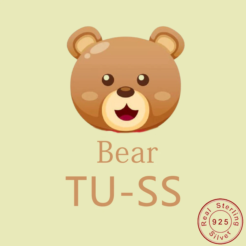 

2021 New High Quality Original Fashion Cute Spanish Bear Necklace Girl LadiesVarious Bear Shape Design Jewelry Customization