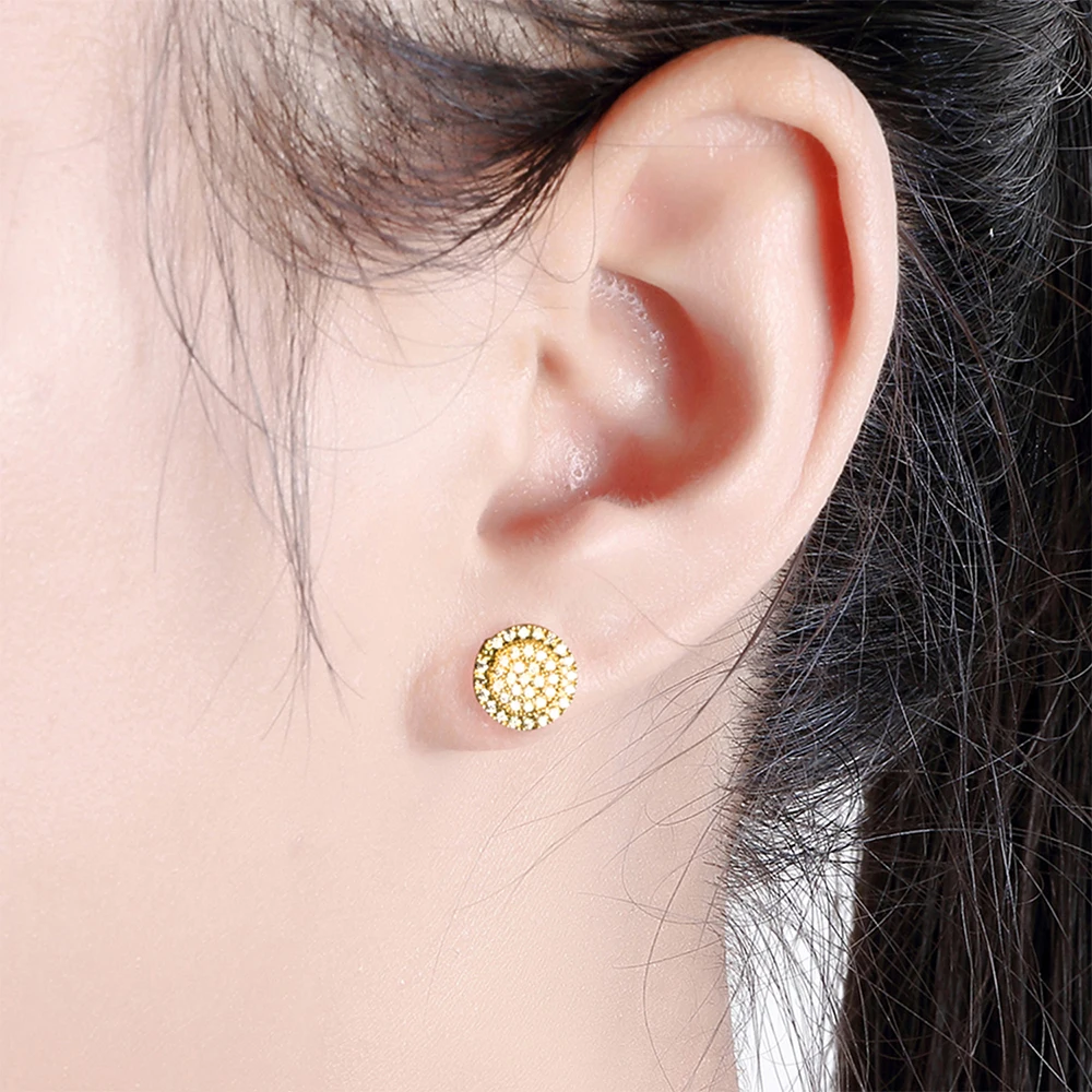 Серьги VANAXIN из серебра 925 пробы серьги гвоздики для мужчин и женщин модные