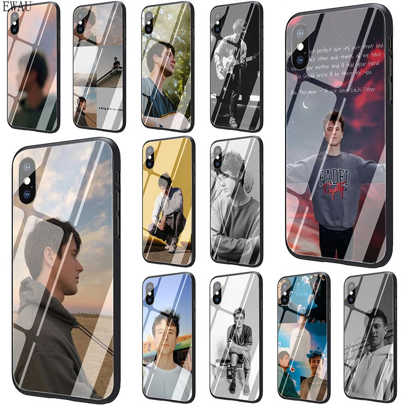 EWAU Alec Benjamin чехол для телефона из закаленного стекла iphone SE 2020 5 5s 6 6s 7 8 plus X XR XS 11 pro Max |