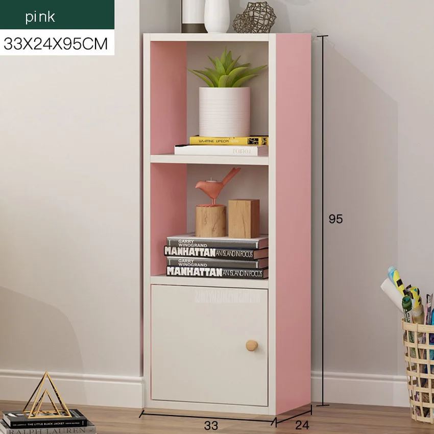 3 Layer Floor Corner Bookshelf Simple Modern Living Room Decorative Display Organize Rack Wood Storage Shelf | Мебель