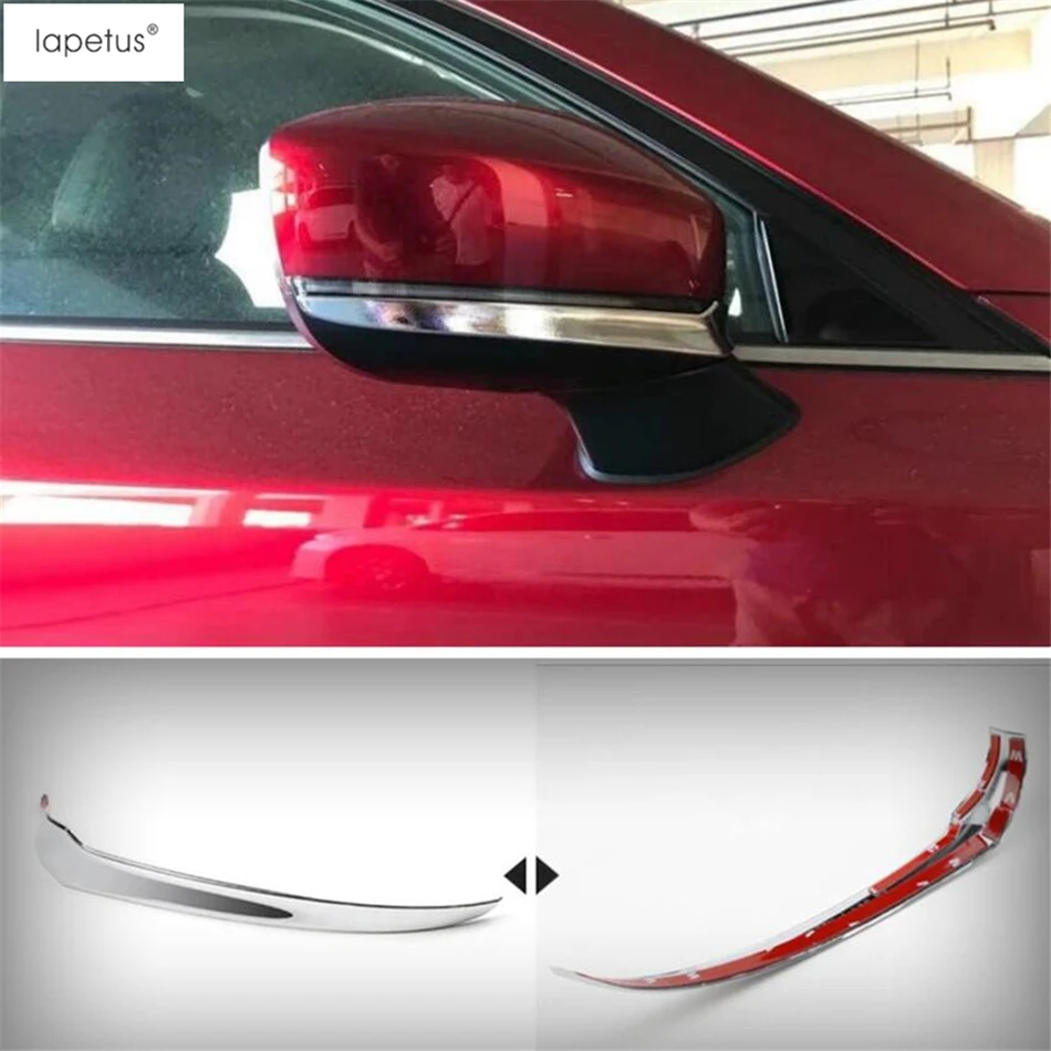 Аксессуары Lapetus подходят для Mazda CX-9 CX9 ABS внешнее зеркало заднего вида полоса формовочная крышка комплект отделка/Хромированный комплект
