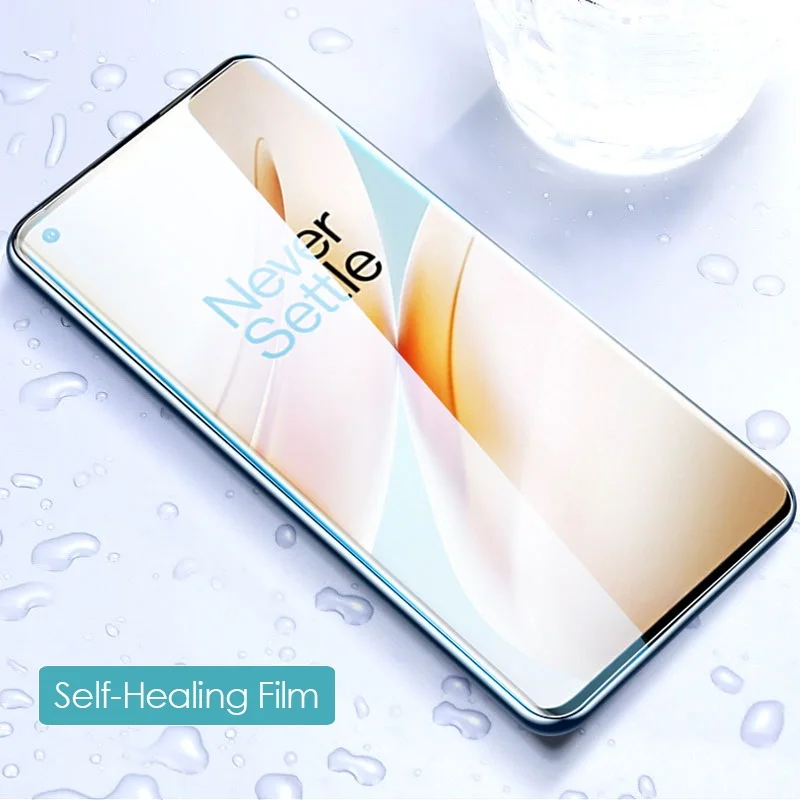 Пленка для Oneplus Nord N10 5G Гидрогелевая пленка One Plus N100 2 N200 CE 9 9R 8T защита экрана