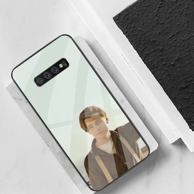 

Young Leonardo Dicaprio Phone Cases Tempered Glass For Samsung S6 7 8 9 10 20 Plus Ultra Note8 9 10 10pro
