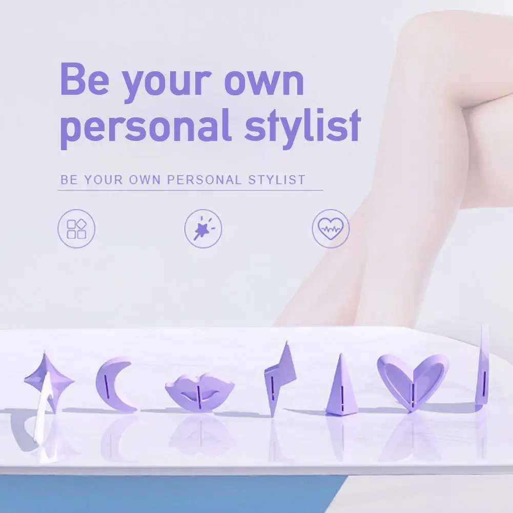 

For Women Bikini Dedicated Privates Shaving Stencil Tool Intimate Sexy Razor Shaping Female Pubic Device Beauty Hair K3Y8