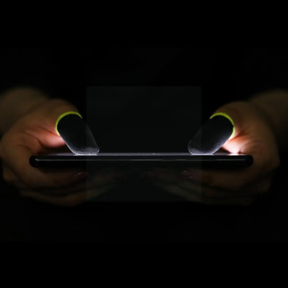 

Brthable Game Controller Finger Cover Swt Proof Chicken Finger Touchscreen Artifact Gaming Sleeve Gloves Non-scratch E9y9