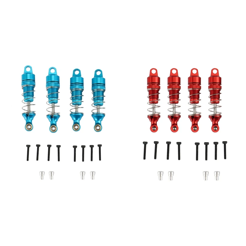 

4 шт., пружинные амортизаторы для Losi 1/18 Mini-T 2,0 2WD