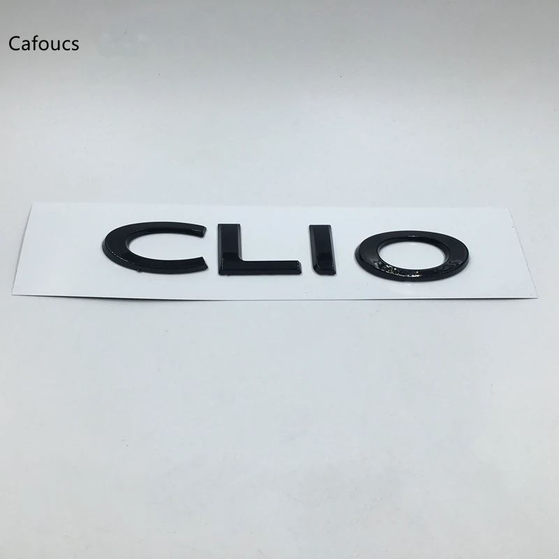 Cafoucs для Renault CLIO 2 3 4 наклейка с эмблемой заднего багажника Наклейка надписью