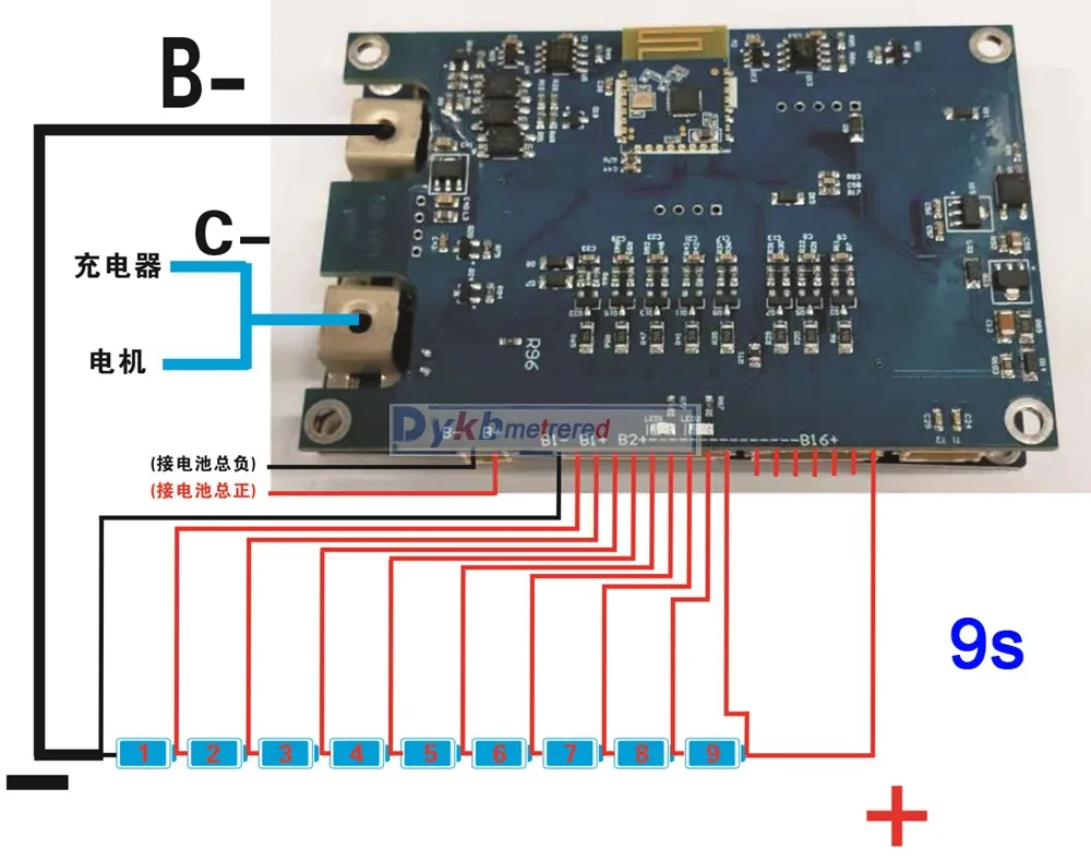 Смарт Bluetooth 5 S-16 S 40A 80A 100A 150A литий-ионный Lifepo4 LTO литиевая батарея Защитная плата BMS баланс приложение 7S 8S 10S 12S 13S