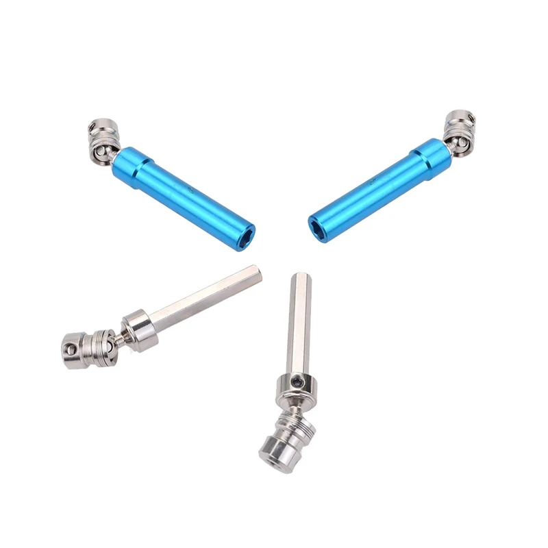 

2Pcs Metal Drive Shaft 100-145mm for RC Car 1/10 Crawler Truck Shaft Axial SCX10 RC4WD Tamiya HSP Traxxas