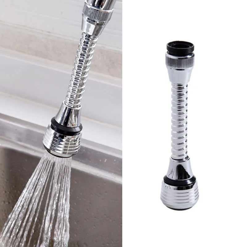 2 Modes 360 Rotatable Bubbler Water Saving High Pressure Nozzle Filter Tap Adapter Faucet Extender Bathroom Kitchen Accessories | Дом и сад