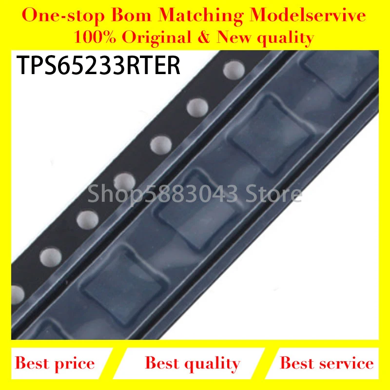 

TPS65233RTER TPS65233 65233 QFN16 5 шт./лот новый оригинальный