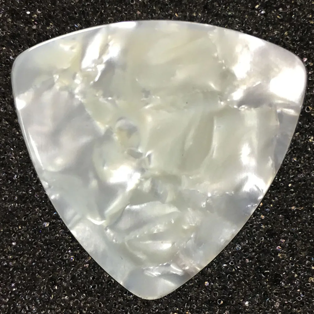 100 шт./лот гитарные палочки среднего размера 0 71 мм с белым жемчугом 2