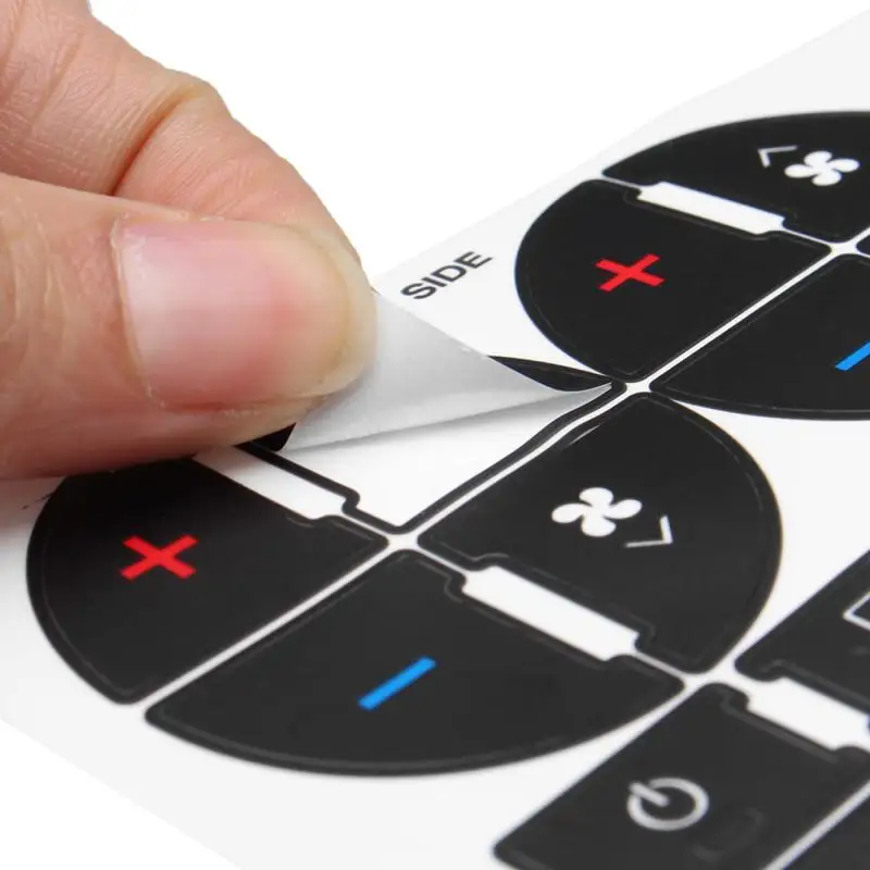 

1 Pcs For Chevy Buick SUV Vehicle Car Styling AC Button Repair Car Sticker Kit Car Accessories Automotive Interior Car Exterior