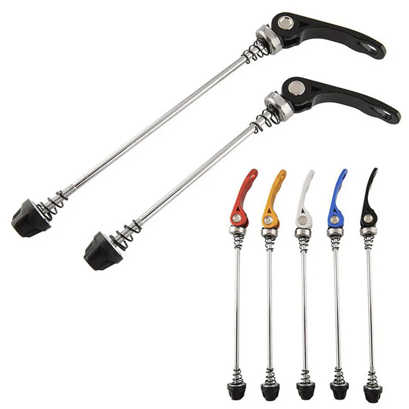 

2PCS 145/185MM Ultralight Bicycle Quick Release Wheel Hub Skewers Front Rear Axle Lever MTB Mountain Road Bike Tool Bicycle Part
