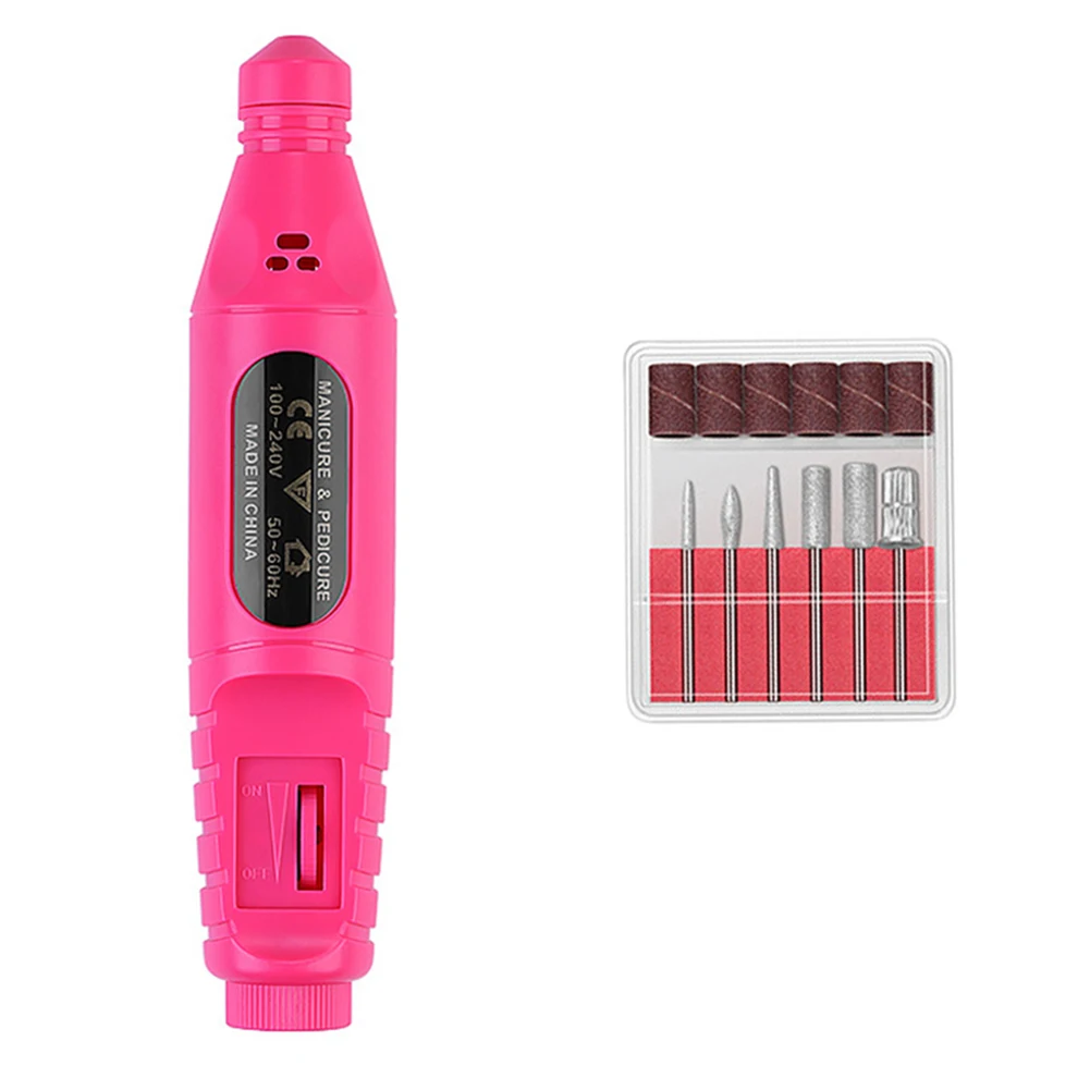 Набор инструментов для маникюра ногтей Сушилка лампы USB пилка полирования ручка